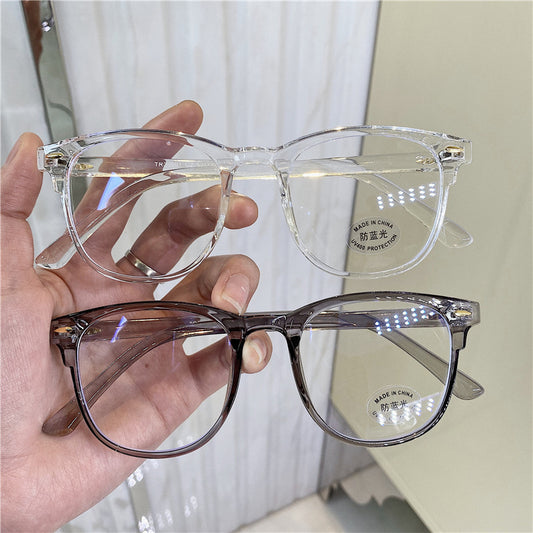 Anti Blue Light Glasses Women Vintage Computer Gafas Men Eyeglasses Optical Glass Plain Lunettes De Sol Frame Gaming Spectacles