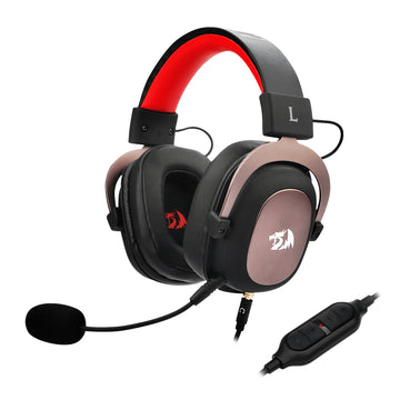 Redragon H510 Zeus Wired Gaming Headset 7.1 Surround Sound Multi Platforms Headphone Works PC Phone PS5/4/3 Xbox One/Series X NS