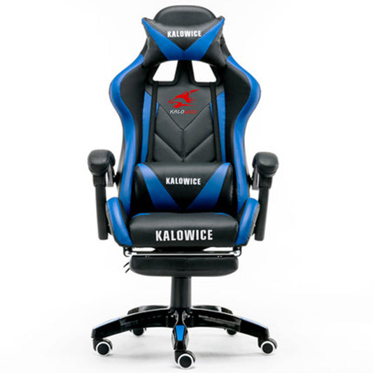 New racing synthetic leather gaming chair Internet cafe computer chair comfortable home chair Free shipping to Russia