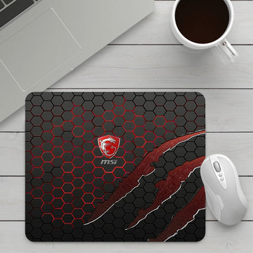 MSI Mouse Pad Small Gamer Anti-slip Rubber Gaming Accessories Mousepad Keyboard Laptop Computer Speed Mice Mouse Desk Play Mat