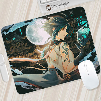 Pc Mouse Pad Gamer Gaming Computer Genshin Impact Deskpad Non-slip Mat Big Mousepepad Mousepad Anime Rug Mausepad Carpet Varmilo