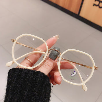 TR90 Vintage Oversized Glass Bluelight Green Pink Eye Glasses Frames Women  Computer  Optical Girls Glasses Anti-blue Light New