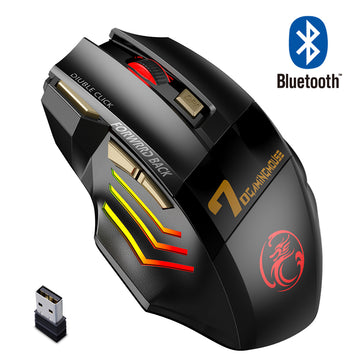 Bluetooth Wireless Mouse Gamer USB Gaming Mouse For Computer Ergonomic Mouse Rgb Backlight Mause Silent X7 Pc Mice For Laptop