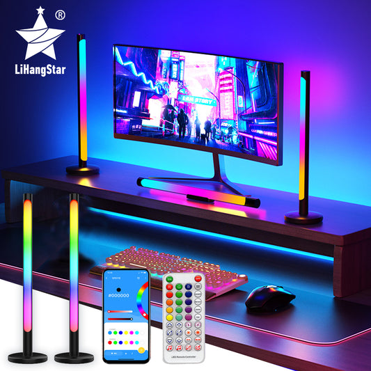 Smart LED Night Light RGB Atmosphere Light Strip with APP Remote Control Music Synchronization for Gaming Computer TV Bedroom