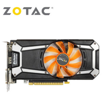 Original ZOTAC GeForce GTX 750-1GD5 PB/PC GPU Video Card 128Bit GTX 750 1GB GDDR5 Graphics Cards Map Geforce GTX 75W Used