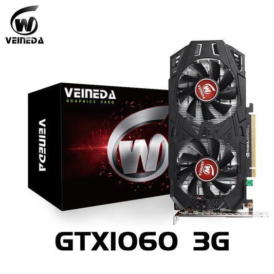 VEINEDA  gtx 1060 3g gb 1060 6gb Graphics Cards 1506MHz 192Bit GDDR5 Video Card  for nVIDIA Cards strong than gtx960 4gb