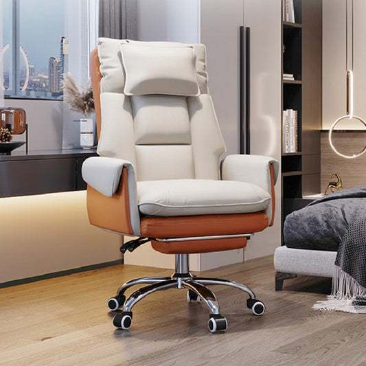 Computer Chair Home Reclining Office Chair Comfortable Boss Chair Gaming Seat Sedentary Sofa Chair Swivel Chair Backrest Chair