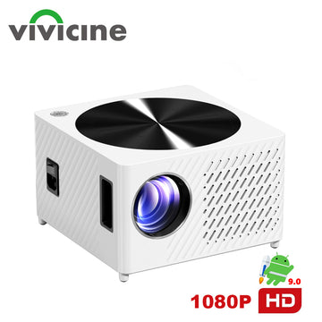 Vivicine K3 Full HD Projector WiFi Android Smart Portable Mini Projector,1920x1080P Phone LED Video Home Cinema Projector Beamer