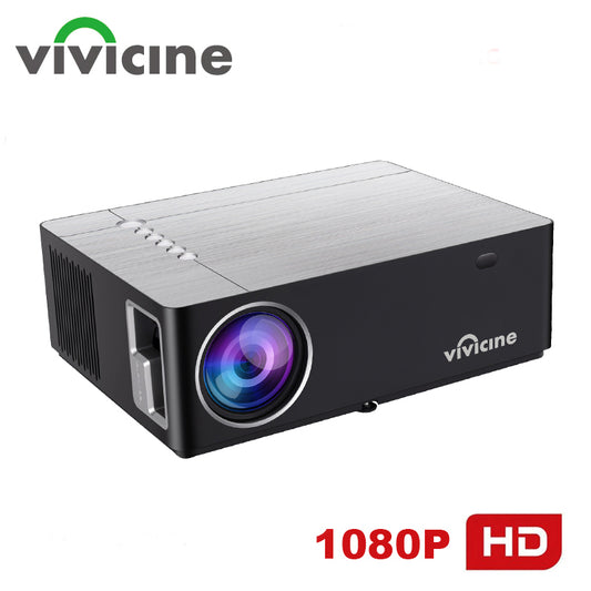 Vivicine M20 Full HD 1080p LED Home Theater Projector,1920x1080p Video Game Overhead Projector Beamer Support AC3