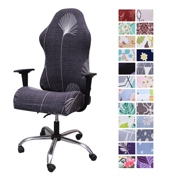 Gamer Chair Cover Stretch Spandex Office Game Reclining Racing Computer Chair Covers Home Relax Club Armchair Slipcovers Floral