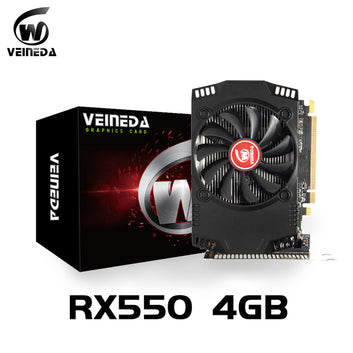 VEINIDA rx560 4GB Graphics Cards 128bit GDDR5 7000MHZ PCI-E 3.0 PC Gaming Video Card For AMD Radeon rx560 rx550 4gb  R7 350 2GB