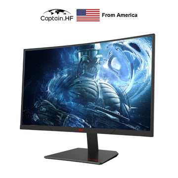 US Captain HKC 27-inch Curved Gaming Monitor VA Panel 144Hz Gaming Computer LCD Monitor GF70