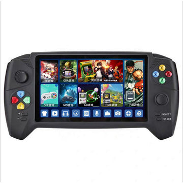 7 inch retro handheld game console many emulators 16g 3000 games dual joystick