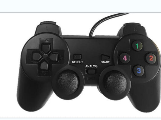 Ultimate Gaming Control: PC Wired USB Game Controller with Vibration - Compatible with WinXP/Win7/8/10