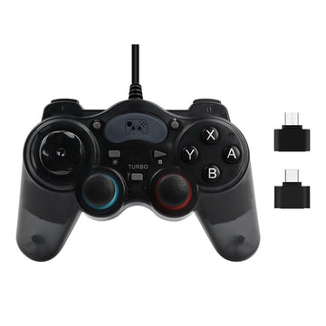 7 in 1 Plastic Wired Game Controller for PS3/PS4/Switch/PC Console Joystick Gamepads Game Accessories