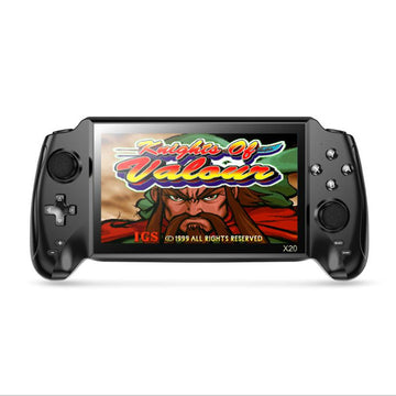 New X20 7 inch Retro  Game Console Double  Joystick Game Console Mp4 Player Video Game Built in 3000 Game  For NEOGEO Kids GF