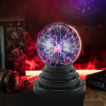 Magic Plasma Lamp Crystal Ball Touch Night Light Novelty Lighting Child Nightlight Birthday Kids Gift Gaming Room Party Decor