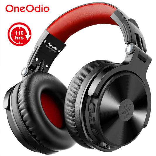 Oneodio 110h Wireless Bluetooth 5.2 Headset + Wired Gaming Headphones 2 in 1 With Microphone For PC PS4 Call Center Office Skype