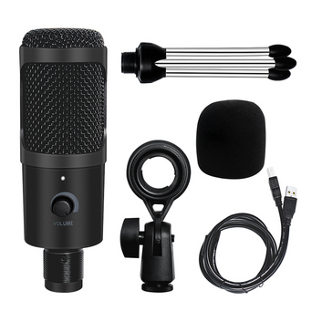 Professional USB Condenser Microphones Micphone for PC Computer Live Laptop Recording Studio Singing Gaming Streaming Mikrofon